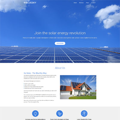 BlueSky Solar Demo