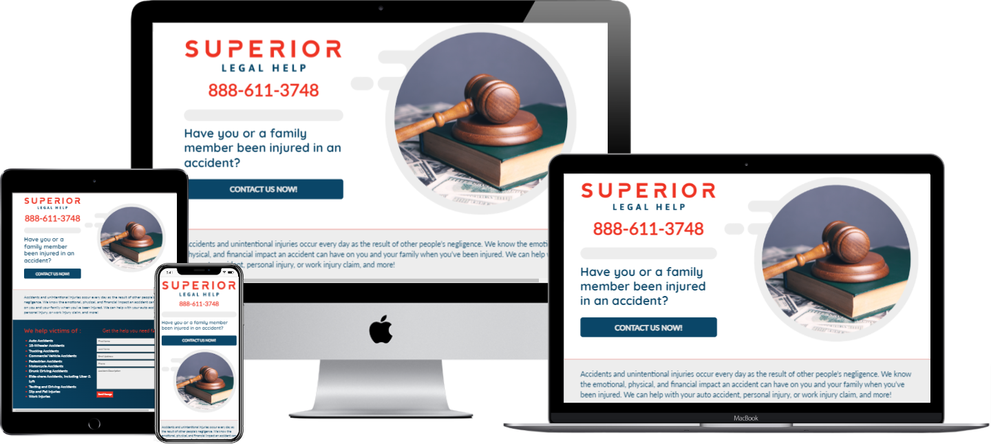 Superior Legal Help Mockup